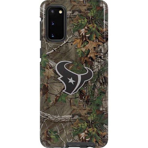 NFL Houston Texans Realtree Xtra Green Camo Galaxy S20 Pro Case