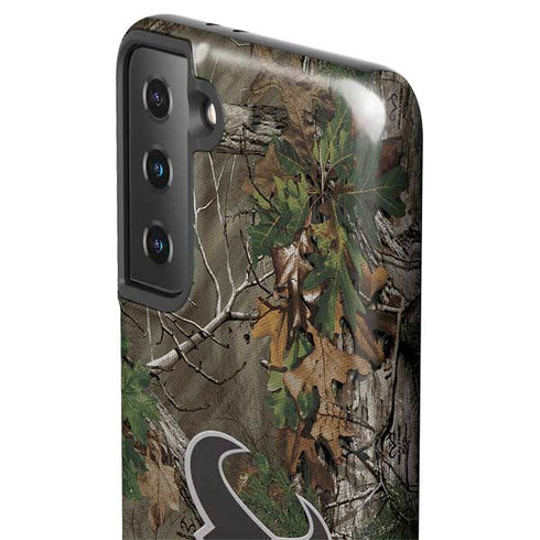 NFL Houston Texans Realtree Xtra Green Camo Galaxy S21 Plus 5G Pro Case