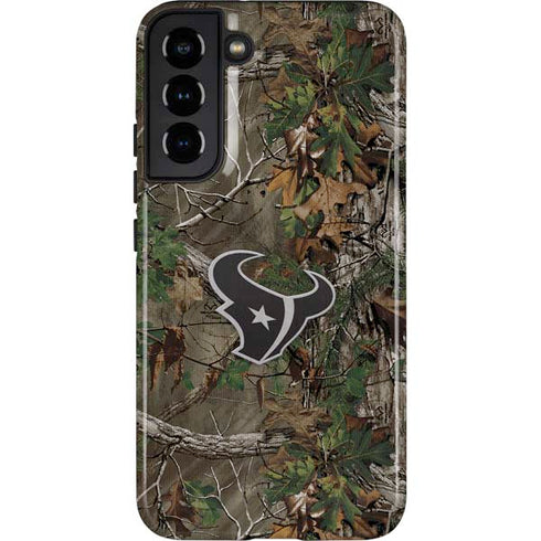 NFL Houston Texans Realtree Xtra Green Camo Galaxy S22 Plus Pro Case