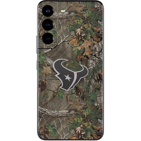 NFL Houston Texans Realtree Xtra Green Camo Galaxy S22 Skin