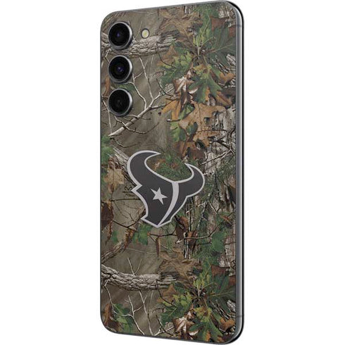 NFL Houston Texans Realtree Xtra Green Camo Galaxy S23 Plus Skin
