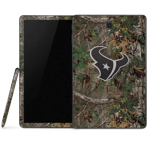 NFL Houston Texans Realtree Xtra Green Camo Samsung Galaxy Tab Skin