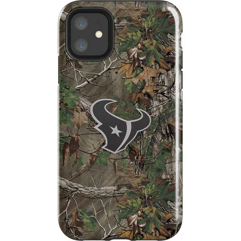 NFL Houston Texans Realtree Xtra Green Camo iPhone 11 Impact Case
