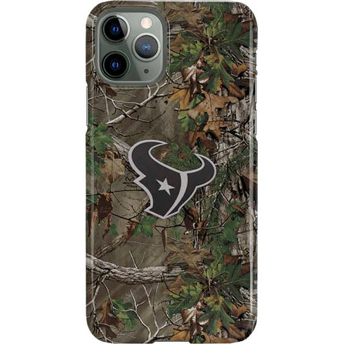 NFL Houston Texans Realtree Xtra Green Camo iPhone 11 Pro Lite Case