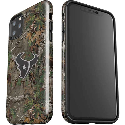NFL Houston Texans Realtree Xtra Green Camo iPhone 11 Pro Max Impact Case