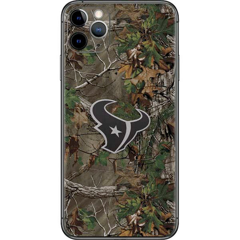 NFL Houston Texans Realtree Xtra Green Camo iPhone 11 Pro Max Skin