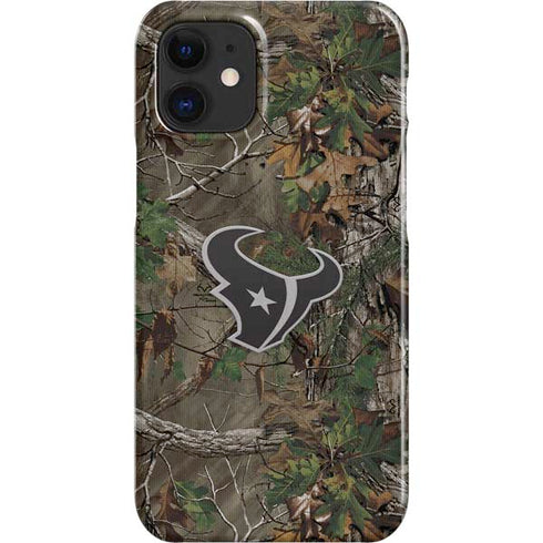 NFL Houston Texans Realtree Xtra Green Camo iPhone 12 Mini Lite Case