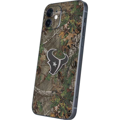 NFL Houston Texans Realtree Xtra Green Camo iPhone 12 Mini Skin
