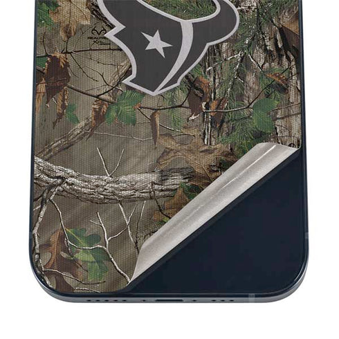 NFL Houston Texans Realtree Xtra Green Camo iPhone 12 Skin