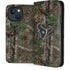 NFL Houston Texans Realtree Xtra Green Camo iPhone 14 Folio Case