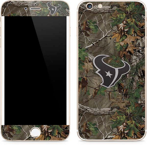 NFL Houston Texans Realtree Xtra Green Camo iPhone 6/6s Plus Skin