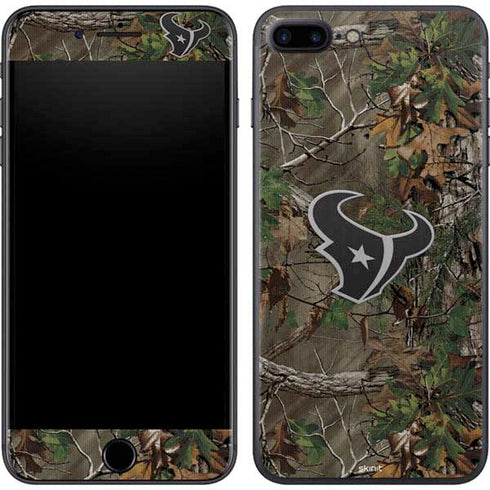 NFL Houston Texans Realtree Xtra Green Camo iPhone 8 Plus Skin