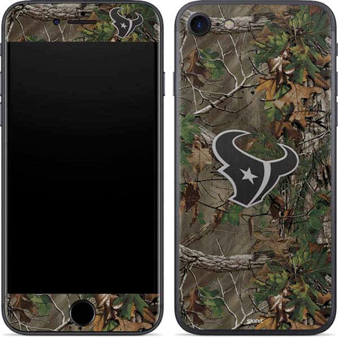 NFL Houston Texans Realtree Xtra Green Camo iPhone SE (2nd & 3rd Gen) Skin