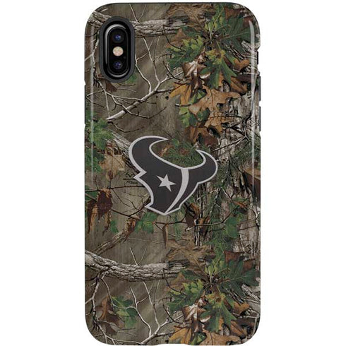 NFL Houston Texans Realtree Xtra Green Camo iPhone X Pro Case