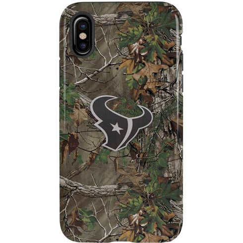 NFL Houston Texans Realtree Xtra Green Camo iPhone XS Pro Case