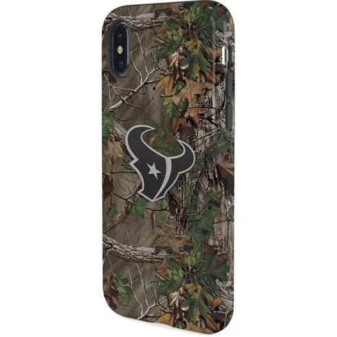 NFL Houston Texans Realtree Xtra Green Camo iPhone XS Pro Case