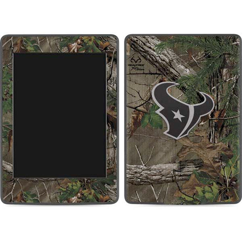 NFL Houston Texans Realtree Xtra Green Camo Amazon Kindle Skin