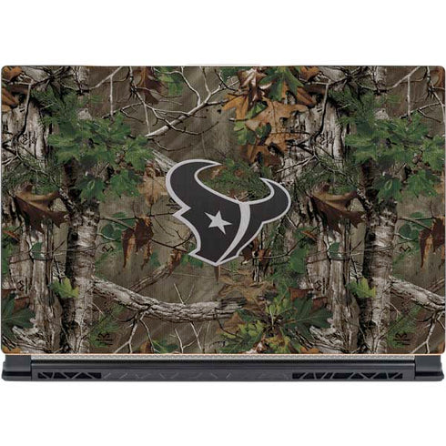 NFL Houston Texans Realtree Xtra Green Camo MSI GS65 Stealth Laptop Skin
