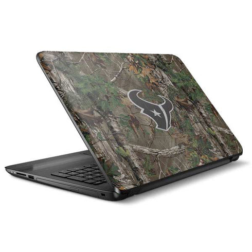 NFL Houston Texans Realtree Xtra Green Camo HP Notebook Skin
