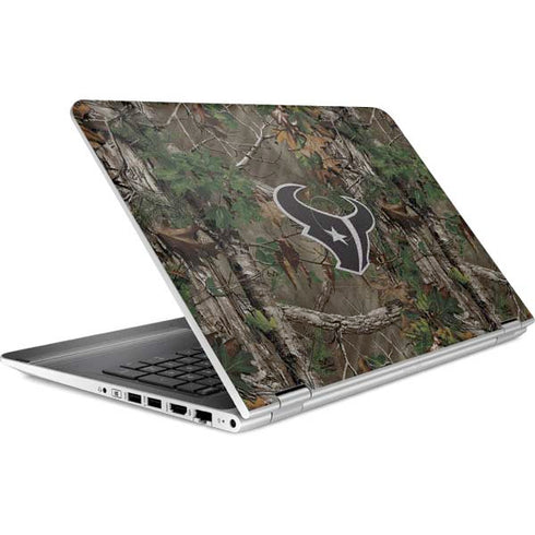 NFL Houston Texans Realtree Xtra Green Camo HP Pavilion Skin