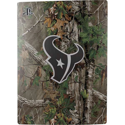 NFL Houston Texans Realtree Xtra Green Camo PS5 Digital Edition Bundle Skin
