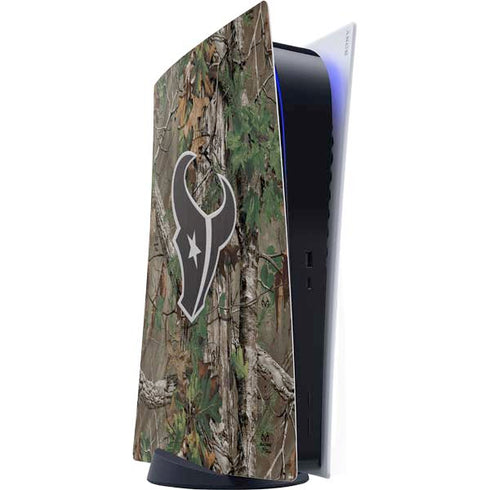 NFL Houston Texans Realtree Xtra Green Camo PS5 Digital Edition Console Skin