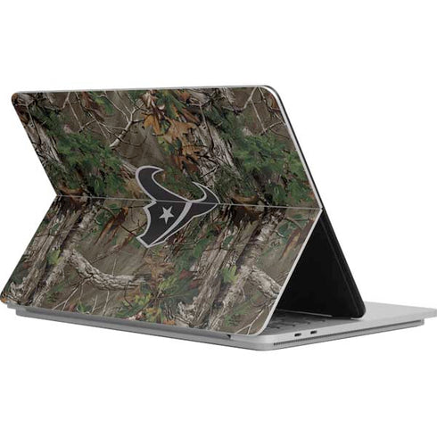 NFL Houston Texans Realtree Xtra Green Camo Surface Laptop Studio Skin