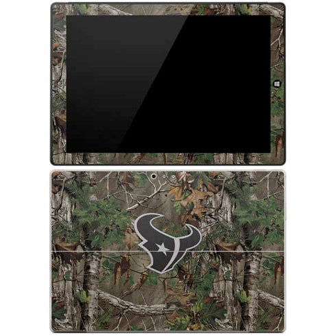NFL Houston Texans Realtree Xtra Green Camo Surface Pro 3 Skin