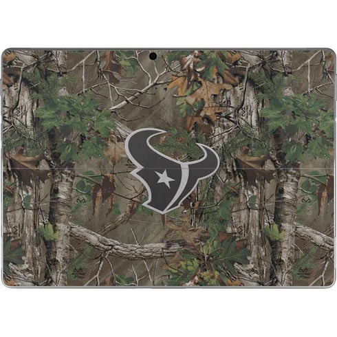 NFL Houston Texans Realtree Xtra Green Camo Surface Pro 9 Skin