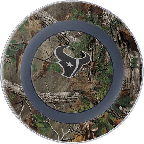 NFL Houston Texans Realtree Xtra Green Camo Wireless Charger Skin
