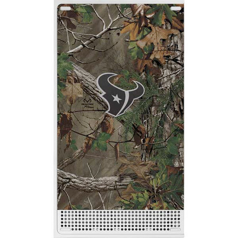 NFL Houston Texans Realtree Xtra Green Camo Xbox Series S Bundle Skin