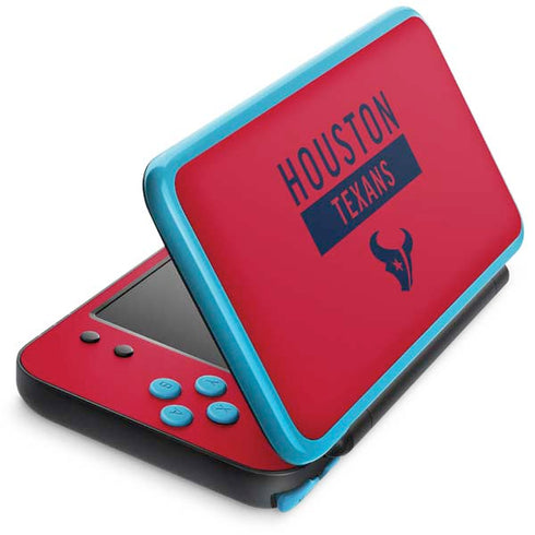 NFL Houston Texans Red Performance Series Nintendo 2DS XL (2017) Skin