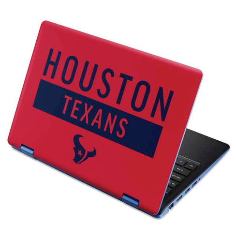 NFL Houston Texans Red Performance Series Aspire R11 11.6in Skin