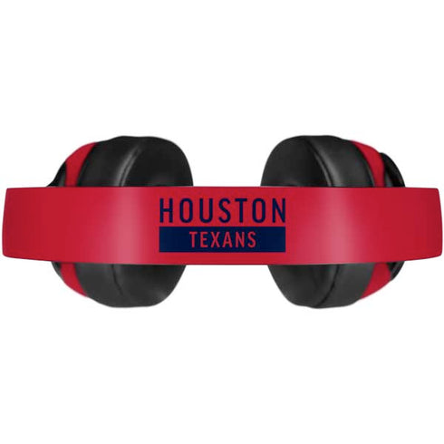 NFL Houston Texans Red Performance Series Beats Solo Pro Skin