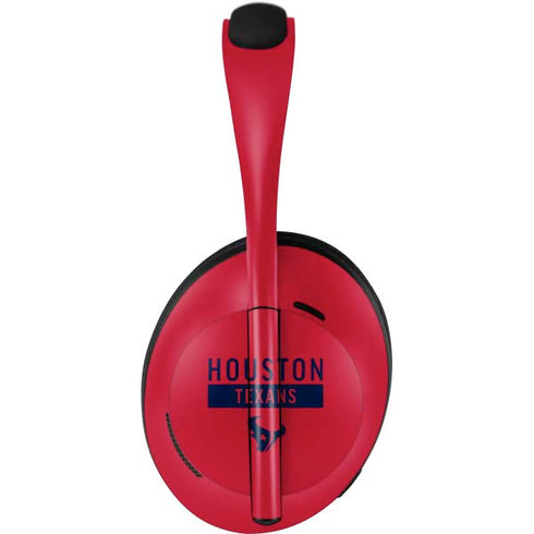 NFL Houston Texans Red Performance Series Bose Noise Cancelling Headphones 700 Skin
