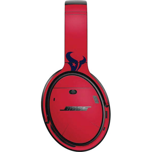 NFL Houston Texans Red Performance Series Bose QuietComfort 35 II Headphones Skin