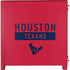 NFL Houston Texans Red Performance Series Corsair 4000D Tempered Glass Mid-Tower ATX Case Skin