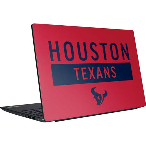 NFL Houston Texans Red Performance Series Dell Vostro Skin