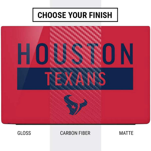 NFL Houston Texans Red Performance Series Dell Vostro Skin