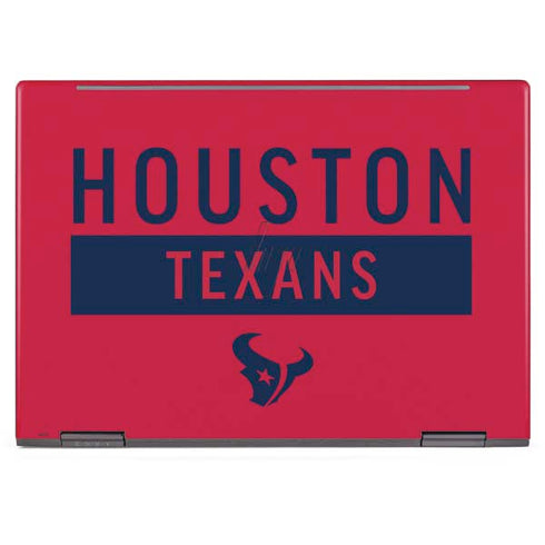 NFL Houston Texans Red Performance Series HP Envy Skin