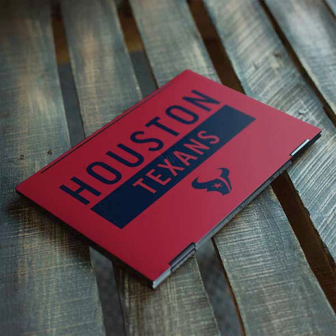 NFL Houston Texans Red Performance Series HP Envy Skin