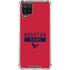 NFL Houston Texans Red Performance Series Galaxy A12 Clear Case