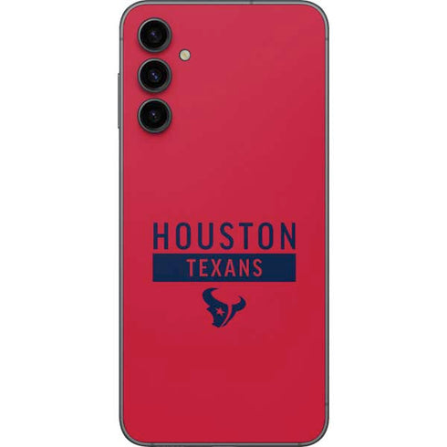 NFL Houston Texans Red Performance Series Galaxy A14 5G Skin