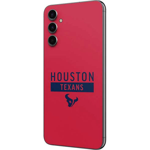 NFL Houston Texans Red Performance Series Galaxy A14 5G Skin