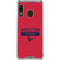 NFL Houston Texans Red Performance Series Galaxy A30 Clear Case