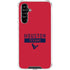 NFL Houston Texans Red Performance Series Galaxy A54 5G Clear Case