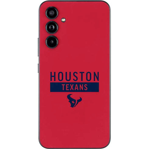 NFL Houston Texans Red Performance Series Galaxy A54 5G Skin