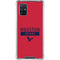 NFL Houston Texans Red Performance Series Galaxy A71 5G Clear Case