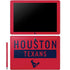 NFL Houston Texans Red Performance Series Galaxy Book 12in Skin