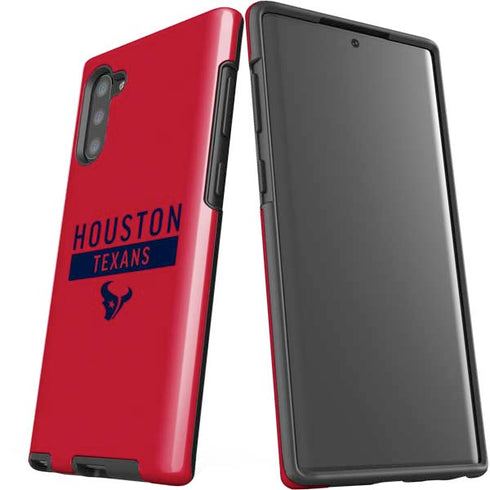NFL Houston Texans Red Performance Series Galaxy Note 10 Pro Case